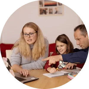 Foto di una babysitter